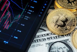 Bitcoin: Graf över trading med BTC