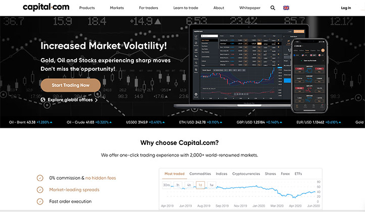 Capital Startpage